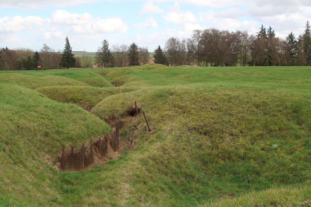 Tranchées à Beaumont-Hamel